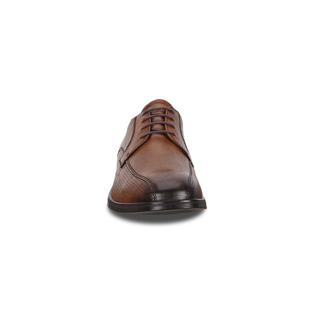 ECCO Mens Dress Shoes Brown - Melbourne - WUP-160598